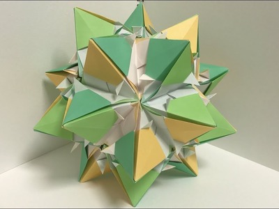 【Kusudama】Kuraudaku 1B 30 pieces【Modular Origami】83【くらうだーく1B】