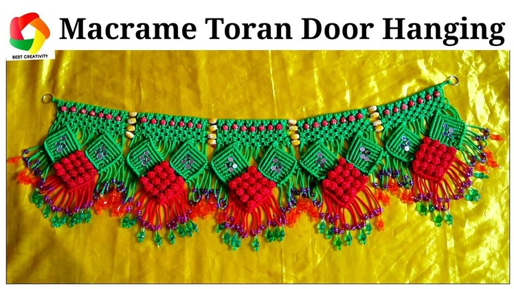 Macrame Toran Door Hanging