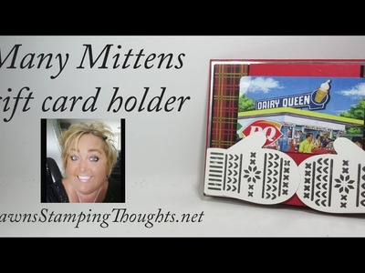 Many Mittens Gift Card Holder