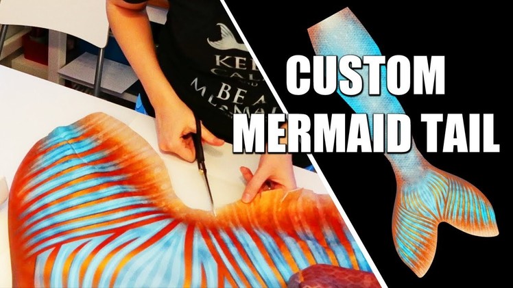 Mermaid Moongazer's New Custom Fabric Mermaid Tail