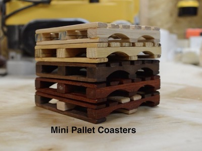 Mini Pallet Coasters