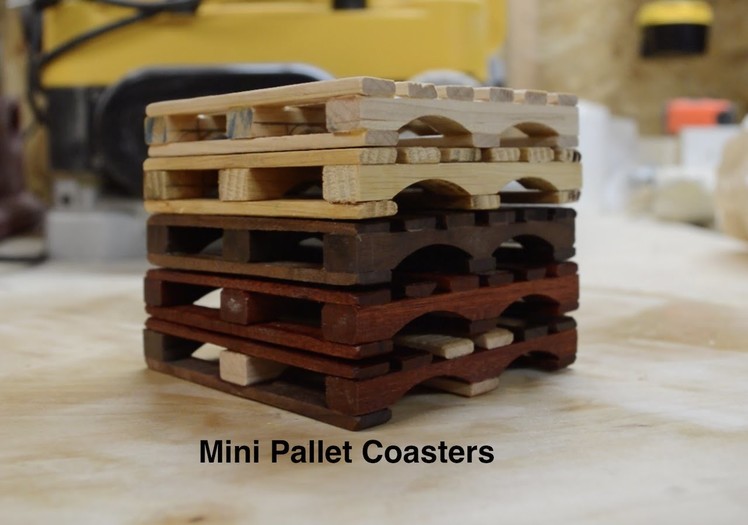 Mini Pallet Coasters