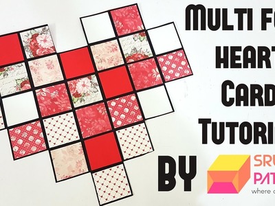 Multi Fold Heart Card by Srushti Patil | Valentine Special |