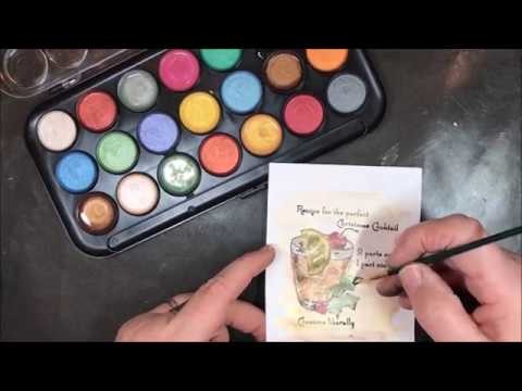 Pearlescent Watercolors, Part 1