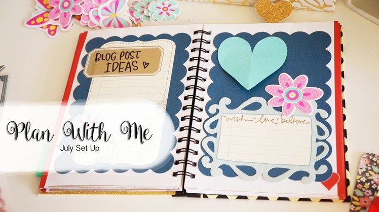 Plan With Me: July Set Up