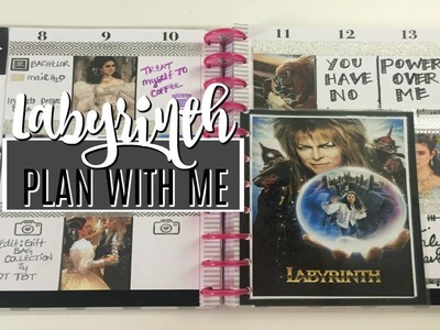 PLAN WITH ME | LABYRINTH THEME!! | Jan 2018