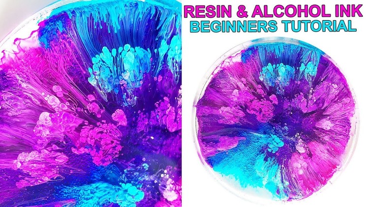 Resin Petri Dish & Alcohol Ink Tutorial BASICS