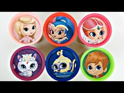 SHIMMER & SHINE Backpack & Play-doh Lids Toy Surprises | Toys Unlimited