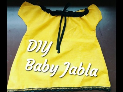 SIMPLE & EASY BABY JABLA FROCK NECK DORI STRING PATTERN.S.A.GALLERY