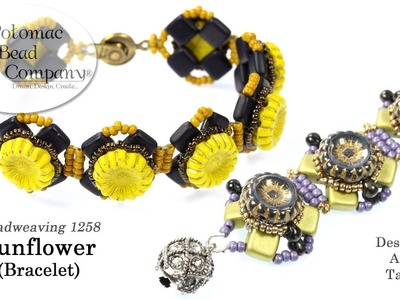 Sunflower Bracelet Tutorial