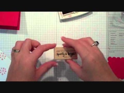 Turn Stampin' Up!'s Scallop Square Die into a Rectangle