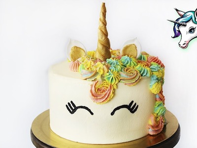 UNICORN CAKE Tutorial ???? How To Make a Unicorn Cake From Scratch ???? Tasty Cooking