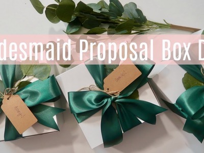 Will You Be My Bridesmaid? Luxury & Unique Gift Box Idea
