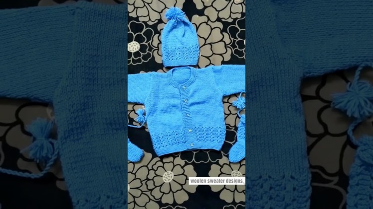 Woolen sweater designs | one colour sweater design for baby or kids in hindi - easy sweater designs