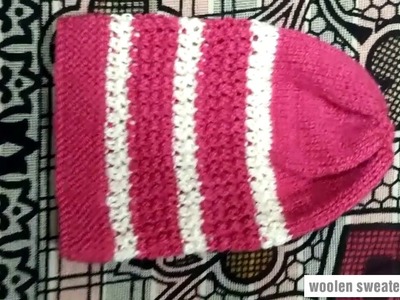 Woolen sweater designs | woolen cap design for baby or kids | ideas for kids sweater