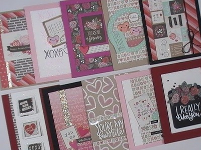 10 Cards - 1 Kit. Simon Says Stamp. Favorite Person Kit. Jan 2018