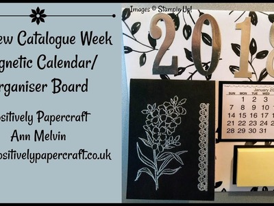#3 New Catalogue Week-Magnetic Calendar.Organiser Board