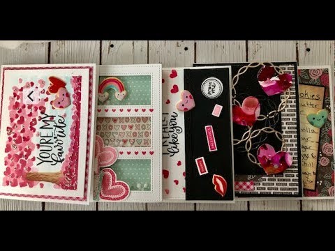 5 Cards in 5 Minutes. Simon Says Stamp. January 2018 Kit. Favorite Person