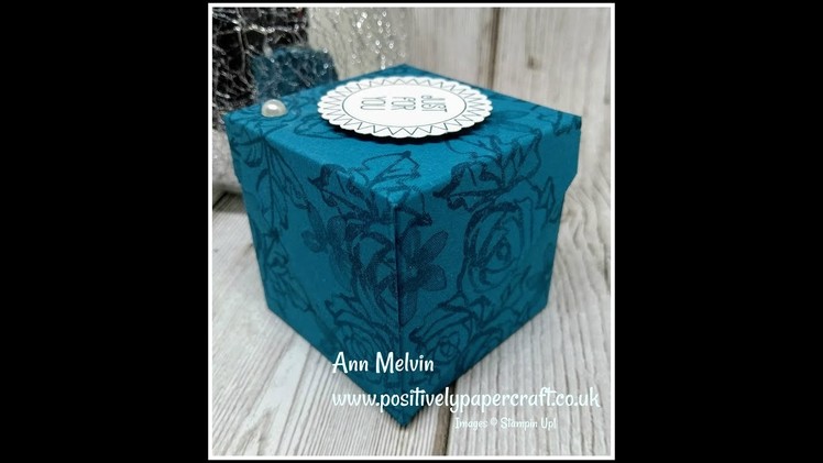 #6 New Catalogue Week-Fancy Topped Gift box Using Petal Palette