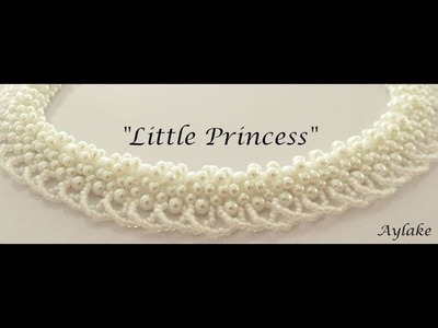 Aylake - How to make beaded necklace "Little princess"