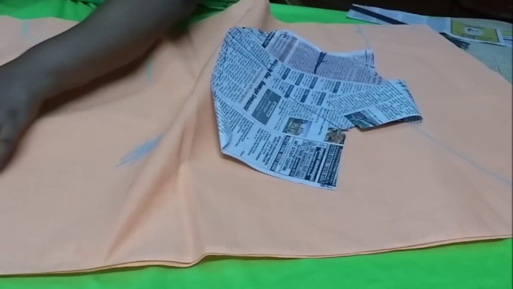 Blouse Cutting with lining cloth in Tamil - Part 4