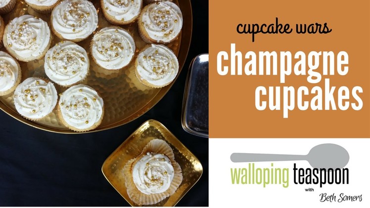 Champagne Cupcakes from Cupcake Wars