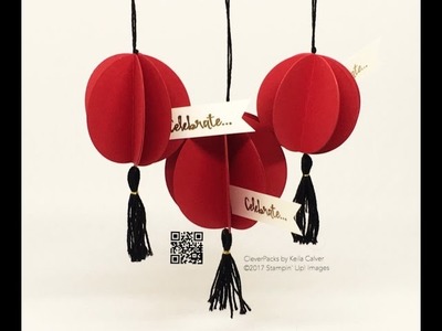 CHINESE NEW YEAR - LANTERN DECORATIONS WITH STAMPIN' UP!