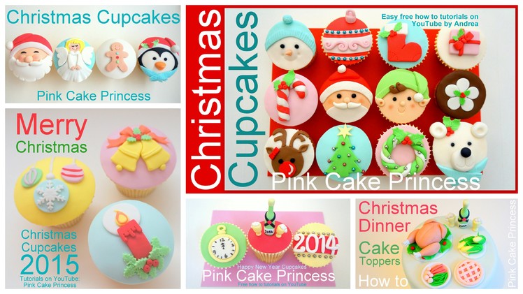 Christmas Cupcake & Cake Topper - How to Make a Christmas Baubles Cupcake