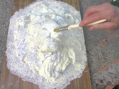 Concrete Lion Head - the Latex Mold
