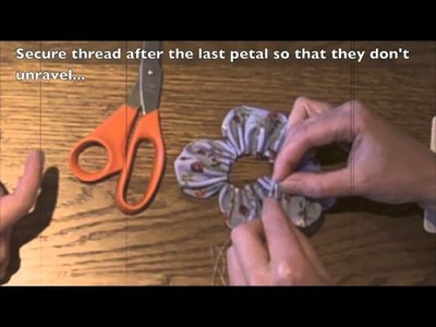 Crafty Creatives Kit - Box 1! Fabric flower brooch