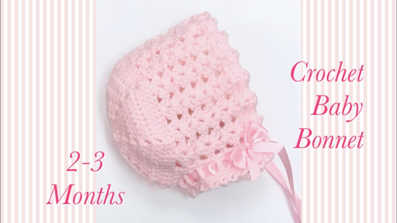 Crochet baby or hat 23 months easy to make 114