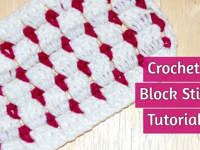 Crochet Block Stitch Blanket - Crochet Jewel