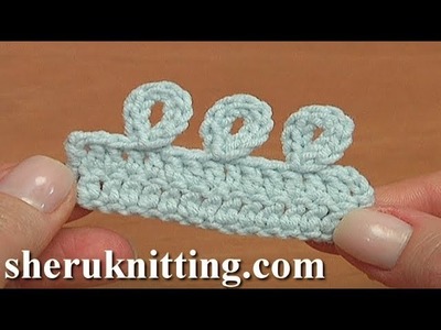 Crochet Round Picot Tutorial 42 Part 19 of 26