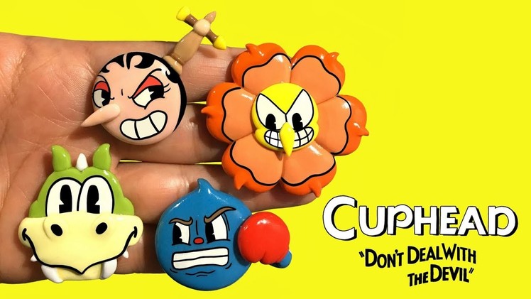 CUPHEAD! PART 2 Polymer Clay Tutorial