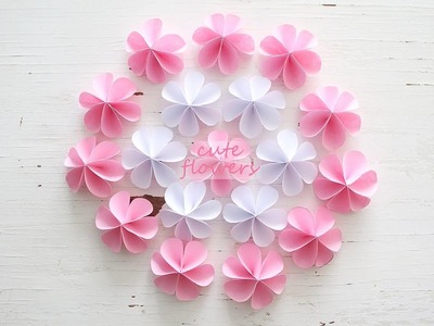 DIY Cute Paper Flowers
