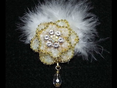 DIY~Make Gorgeous Fake Beadwork Craft Project Embellishments! Easy!