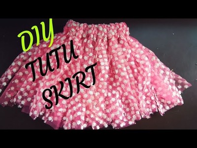 DIY NO SEW TUTU SKIRT FOR 2 YEAR BABY.QUICK & EASY.S.A.GALLERY