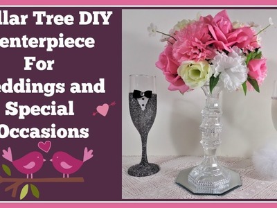 Dollar Tree DIY Centerpiece ????for Wedding???? and Special Occasions