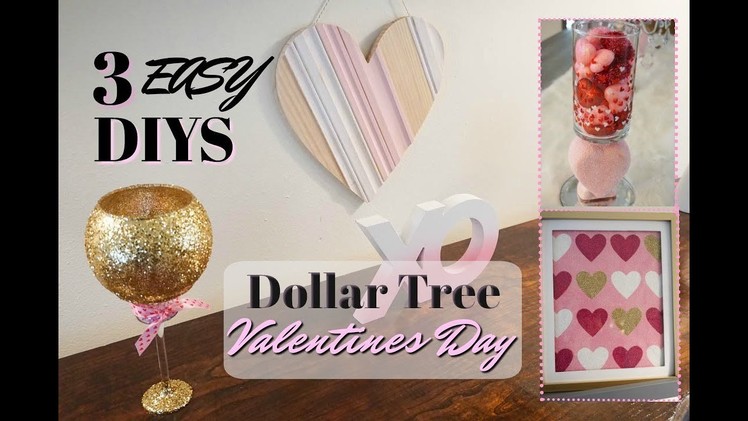 DOLLAR TREE DIY VALENTINES DAY DECOR IDEAS| Megan Navarro #DollarTreeDIY