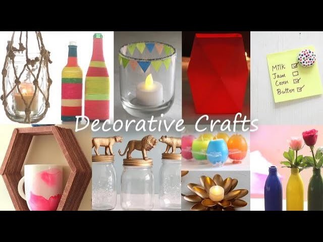 Easy Decorative Craft Ideas