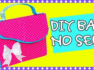 Easy DIY crafts | How to make bag | DIY makeup bag | DIY PURSE BAG CLUTCH NO SEW TUTORIAL