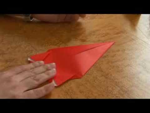 Easy Origami Folding Instructions : Origami Folds: Starting a Dog