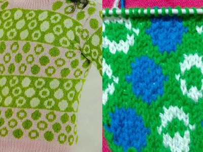 Hara Bhara Sweater for Girls:Design-42