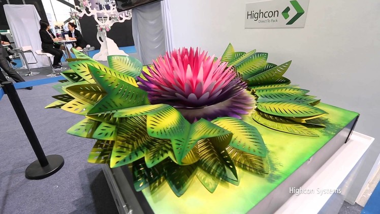 HIGHCON Pop up Sculpture for "Print China 2015"