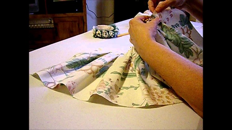 How to Make a Floral Doll Skirt Pt. 2