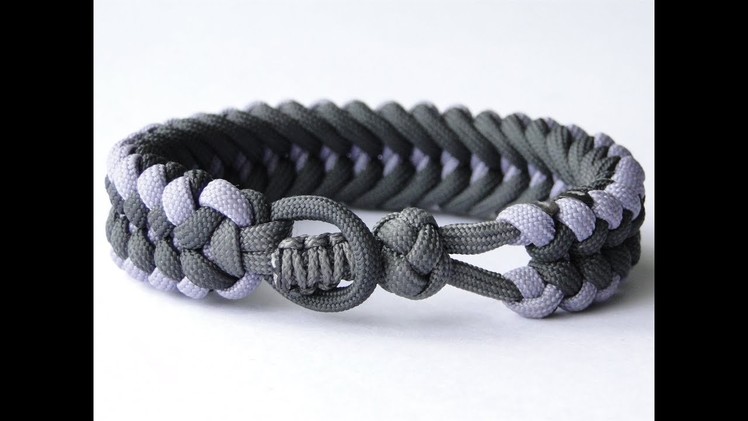How to Make a "Knot and Loop" Sanctified Paracord Bracelet-Bonus: Cobra Closure Knot