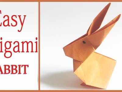 How to make a paper Rabbit? || origami rabbit tutorial(easy for children)  by meartist.in