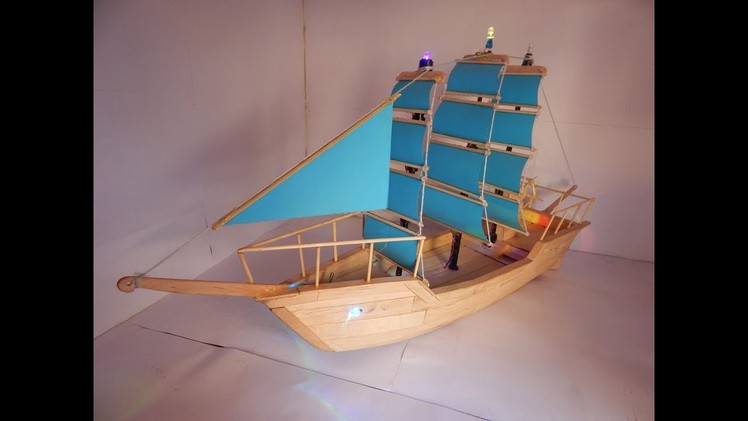 How to Make Amazing Popsicle Stick Ship