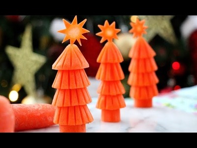 How To Make Carrot Decoration | Vegetable Carving Garnish | Fun Food For Kids