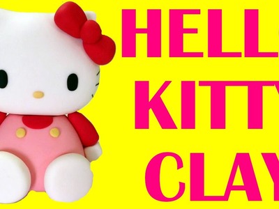 How To Make Cute Hello Kitty With Japanese Clay - The White Kitten - Creative Kids